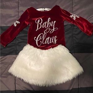 Christmas baby outfit size:6M